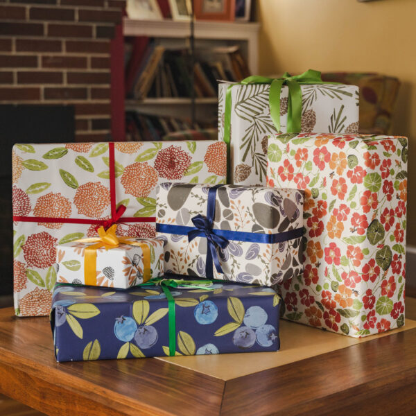 wrapping paper multiple designs