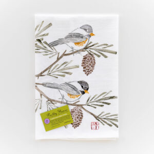 Flour Sack Towel - CHICKADEE-DEE-DEE